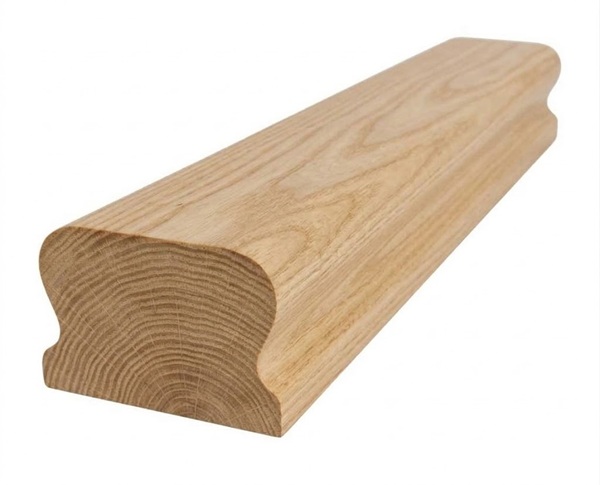 Ungrooved Ash LHR Handrail